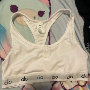 ALO Yoga White Racerback Bra
Brand new without tags